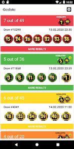 evening gosloto results for today